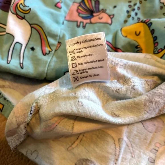 Hanna Andersson Hot Air Balloon Dress + Dino Unicorn Dress Bundle | 3T | 100% Co - Picture 9 of 11